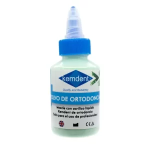 Acrílico De Ortodoncia Verde Con Diamantina 40Gr