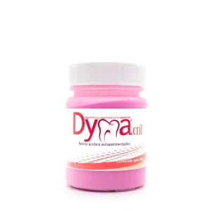 Acrílico de ortodoncia dymacril FUCSIA 40gr