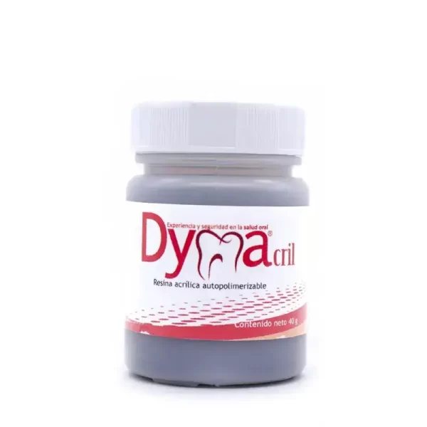 Acrílico de ortodoncia dymacril NEGRO 40 gr