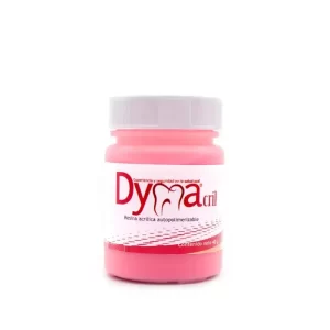 Acrílico para ortodoncia DYMACRIL rojo neón 40gr