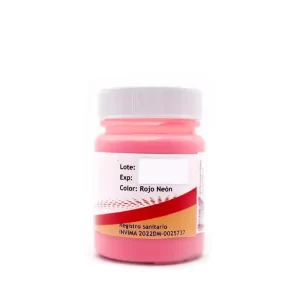 Acrílico para ortodoncia rojo neón 40gr