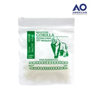 Ligas intraorales 4.5oz. 316 gorila American Orthodontics