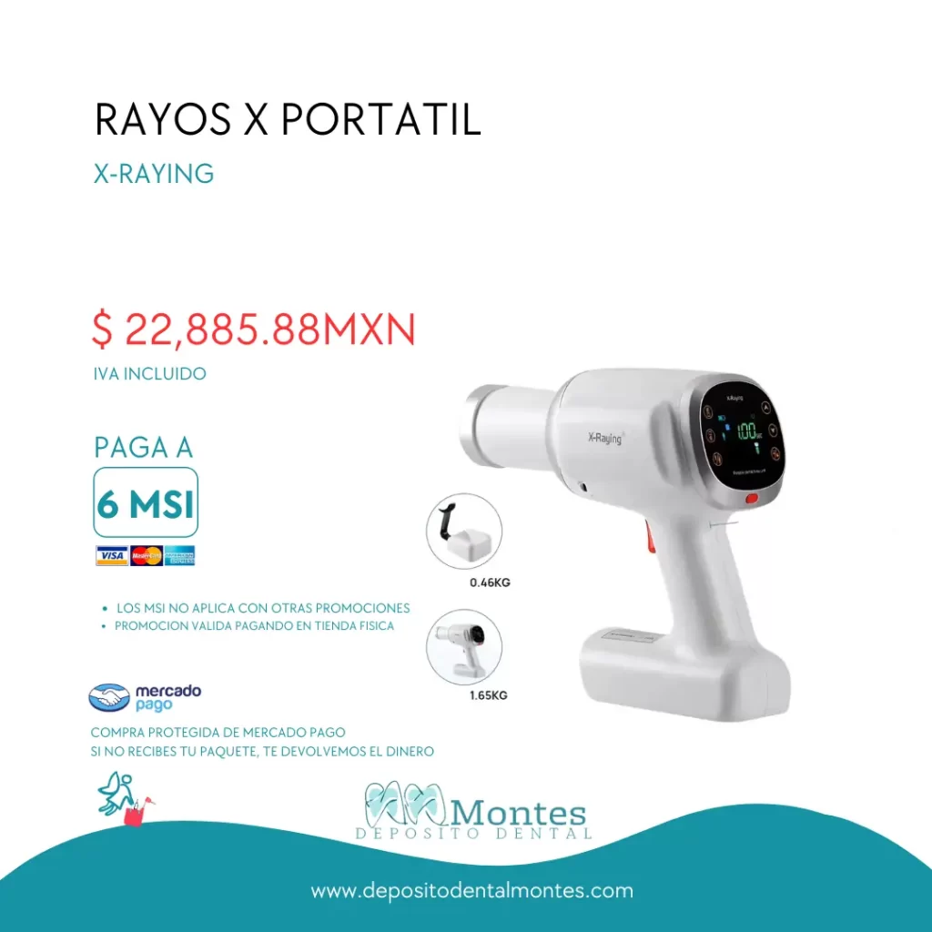 Rayos X dental portatil