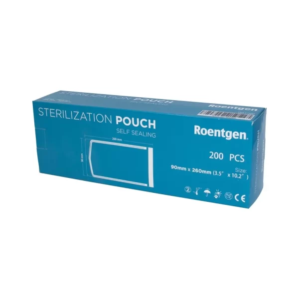 Bolsas Para Esterilizar Roentgen 90mm x 260mm - Imagen 2