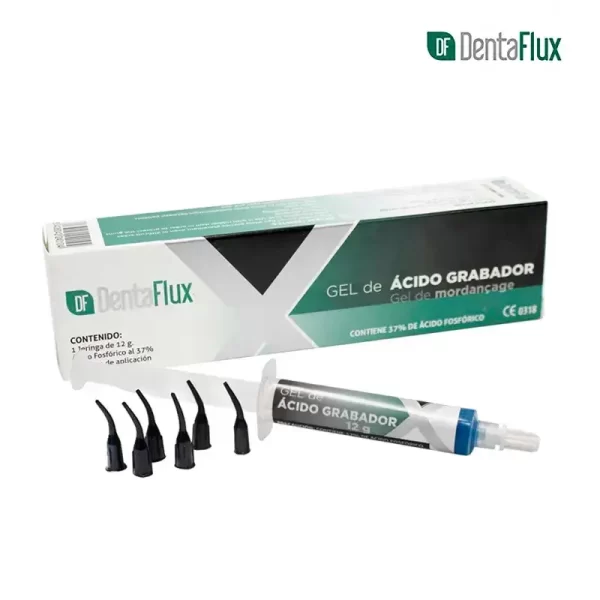 ACIDO GRABADOR 12GR DENTAFLUX