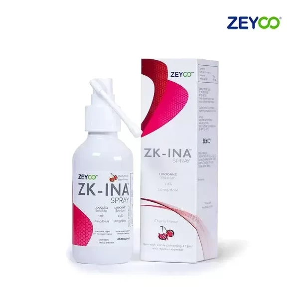 Zk-ina 115 ml lidocaína al 10% cereza