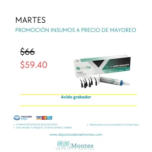Acido grabador 12gr dentaflux